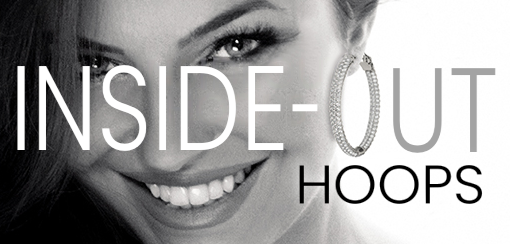 Inside-out Hoop Earrings